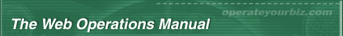 Web Operations Manual